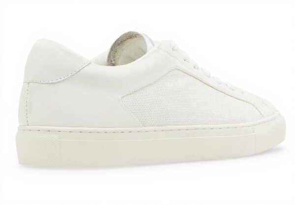 Steve Madden Finneas Mens Trainers White Leather Sneakers