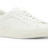 Steve Madden Finneas Mens Trainers White Leather Sneakers