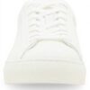 Steve Madden Finneas Mens Trainers White Leather Sneakers
