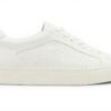 Steve Madden Finneas Mens Trainers White Leather Sneakers