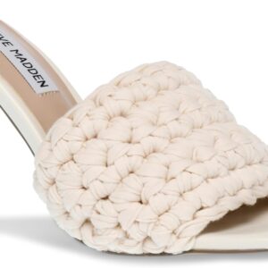 Steve Madden JESSYCA Fashion Sandals 10cm Heel White Bone-0