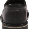 Steve Madden Mens Harpoon Oxford Leather Shoes Black Tan-1