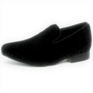 Steve Madden Mens Lifted Loafer Velvet Slip-On Shoes
