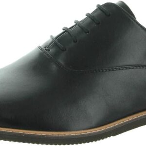 Steve Madden Mens Nunan Oxford Black Tan Lace Up Shoes-0