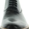 Steve Madden Mens Nunan Oxford Black Tan Lace Up Shoes-1