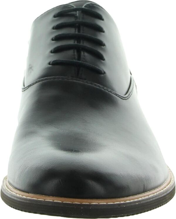 Steve Madden Mens Nunan Oxford Black Tan Lace Up Shoes-1