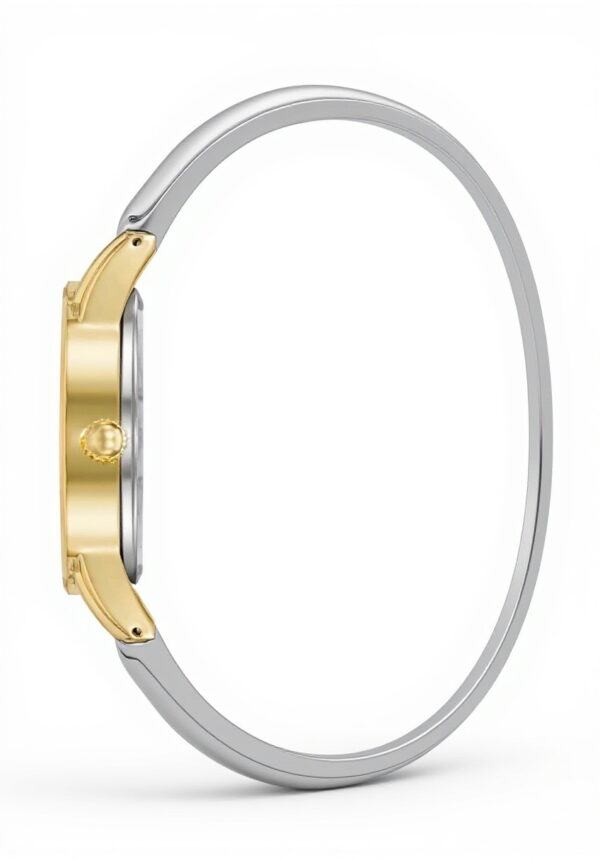 Steve Madden Mens Suspenders Gunmetal Grey Dial Leather