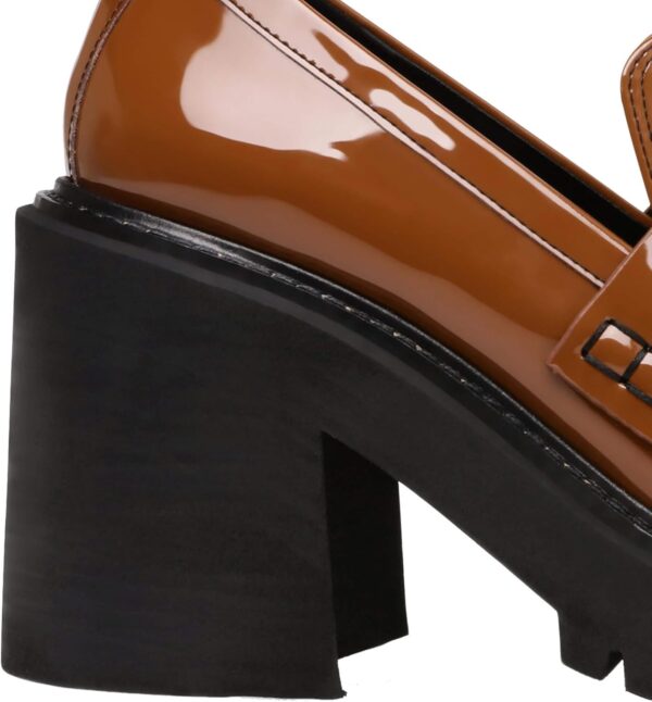 Steve Madden Obsidian Cognac Boots Women's Fashion Footwear-1