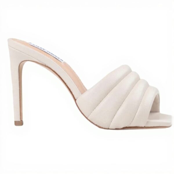 Steve Madden Tempt Heels Women Bone Panna Size 37.5 EU