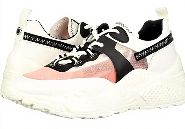 Steve Madden White Trainers Lightweight Comfortable Womens