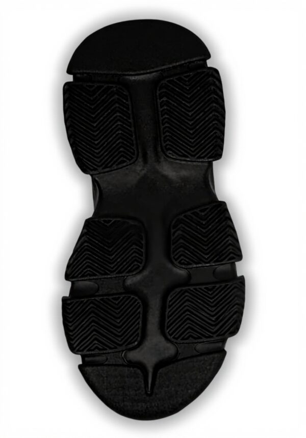 Steve Madden Womens Trainers Black Rhinestone Dad Sneaker