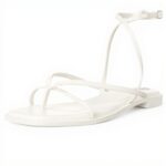 Steve Madden Agree Sandal Women White Fashion Sandals