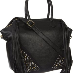 Steve Madden Badios Womens Black Shoulder Bag Synthetic-0
