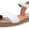 Steve Madden Dina Flat Sandal Leather Women Fashion-0