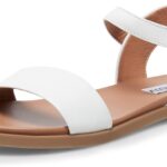 Steve Madden Dina Flat Sandal Leather Women Fashion-0