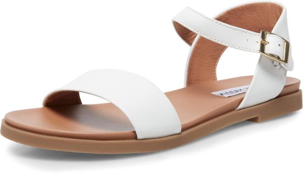 Steve Madden Dina Flat Sandal Leather Women Fashion-0
