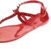 Steve Madden Jelybely Thong Sandals Coral Womens Fashion-0