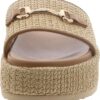 Steve Madden Kayley Slide Sandal Women Raffia Platform-2