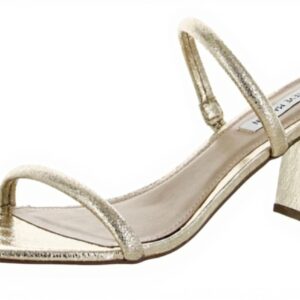 Steve Madden Lilah Heeled Sandal Women Fashion Gold Blue