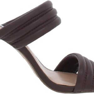 Steve Madden Womens Tahani Heeled Sandal Black Fashion-1