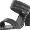 Steve Madden Womens Tahani Heeled Sandal Black Fashion-0