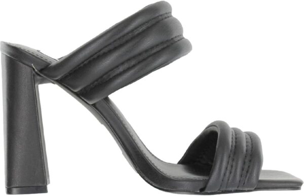 Steve Madden Womens Tahani Heeled Sandal Black Fashion-1