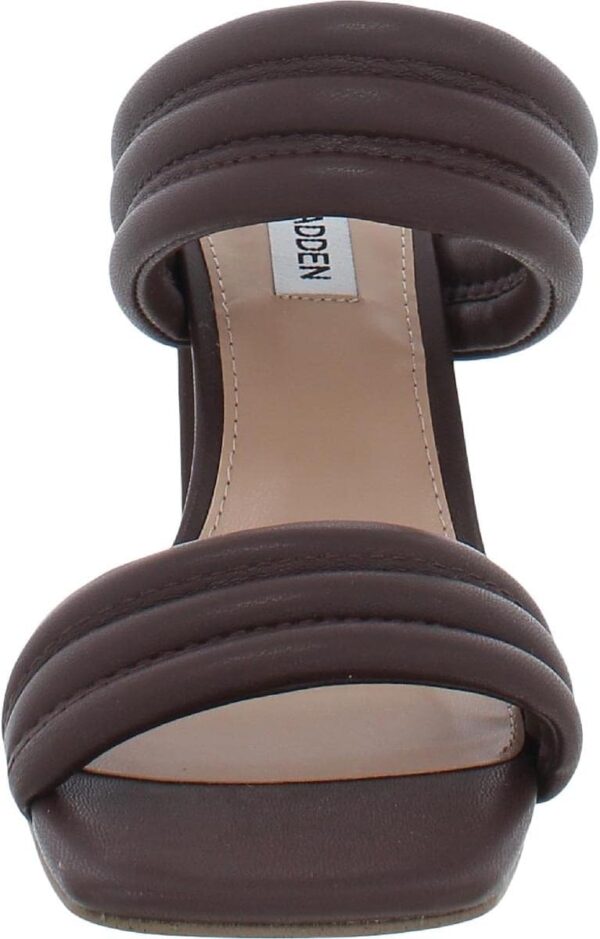 Steve Madden Womens Tahani Heeled Sandal Black Fashion-2