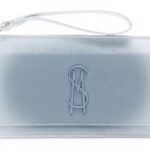 Steve Madden Wristlet Light Blue Womens Handbag Card Slot