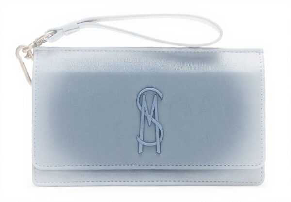Steve Madden Wristlet Light Blue Womens Handbag Card Slot