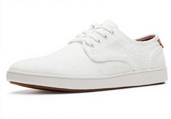Steve Madden Fenta Mens Fashion Sneaker White Canvas