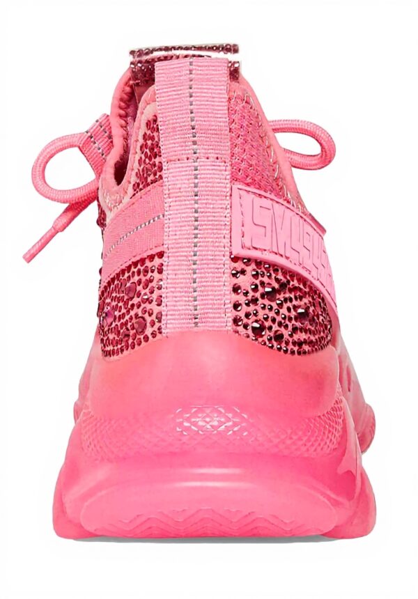 Steve Madden Maxima Sneaker Womens Trainers Rhinestone