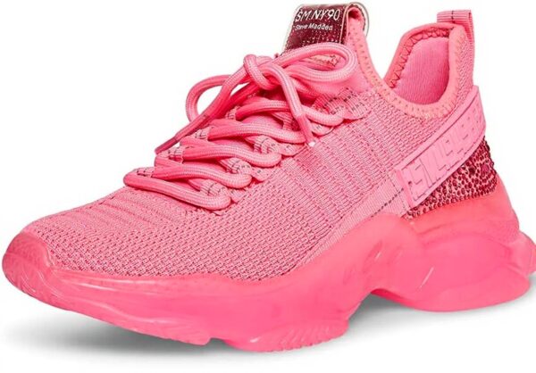 Steve Madden Maxima Sneaker Womens Rhinestone Trainers