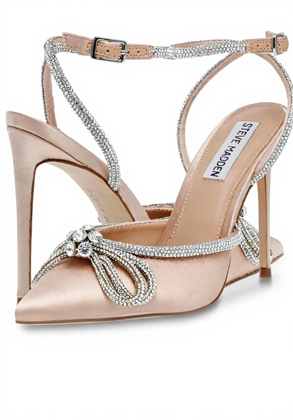 Steve Madden Womens Viable Pump Clear Heels Stiletto